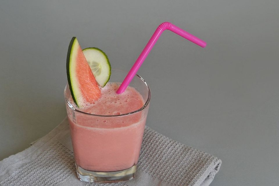 Wassermelonen-Gurken-Smoothie