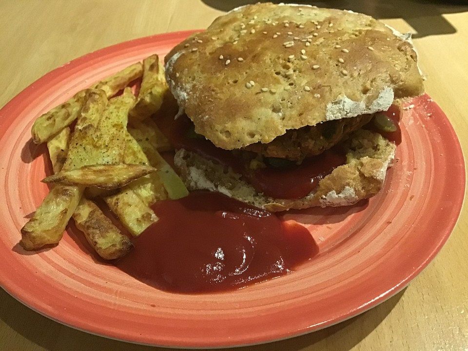 Vegane Burger mit Vollkornbrötchen von mall_ey Chefkoch