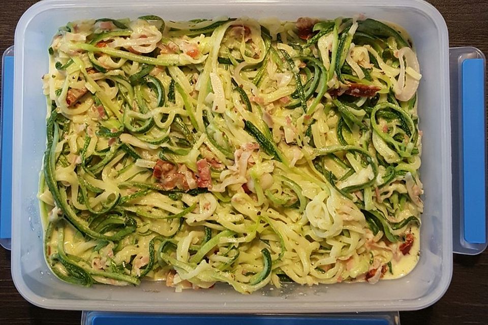 Spaghetti aus Zucchini