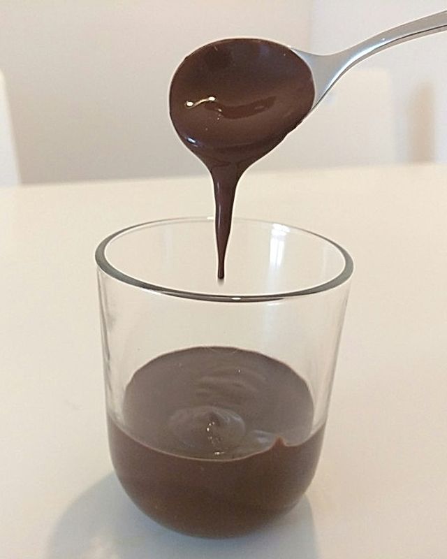Schokoladensauce ohne Zucker