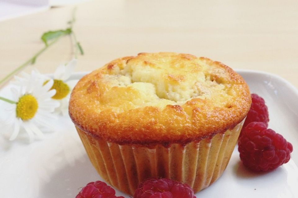 Cheesecake-Muffins mit Nuss-Schokolade