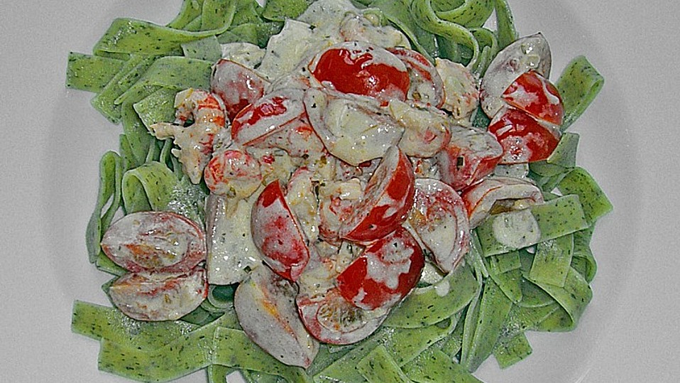 Italienische Pasta mit Krabbensauce von lassmalranda