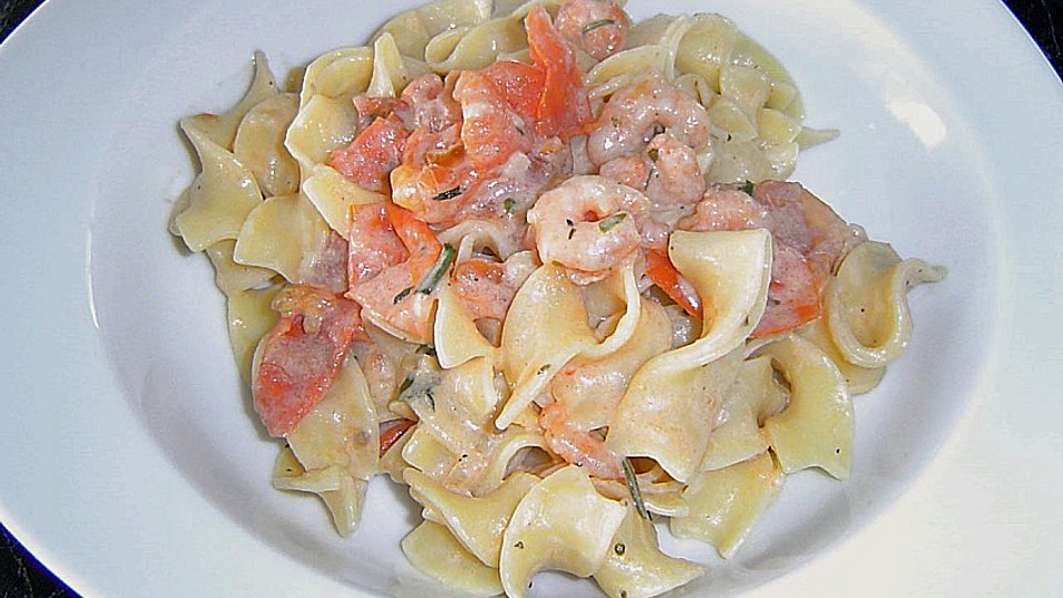 Italienische Pasta mit Krabbensauce von lassmalranda