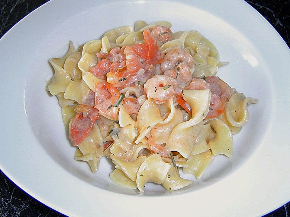 Italienische Pasta Mit Krabbensauce Von Lassmalranda Chefkoch