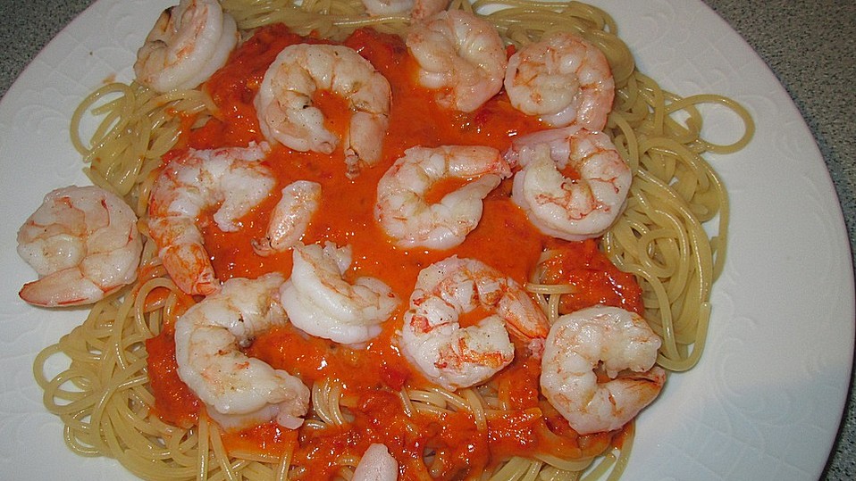 Italienische Pasta mit Krabbensauce von lassmalranda