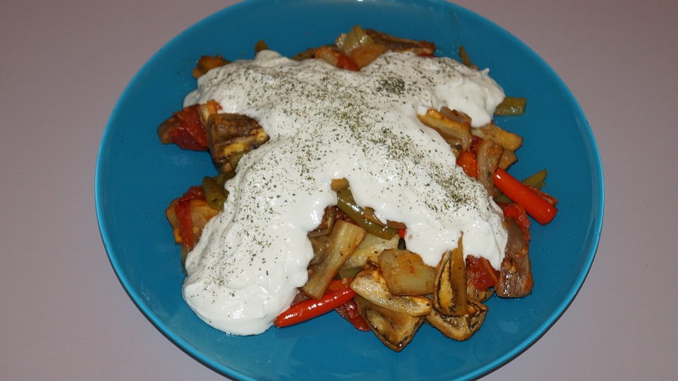 Auberginensalat mit Joghurt von AhmetKocht