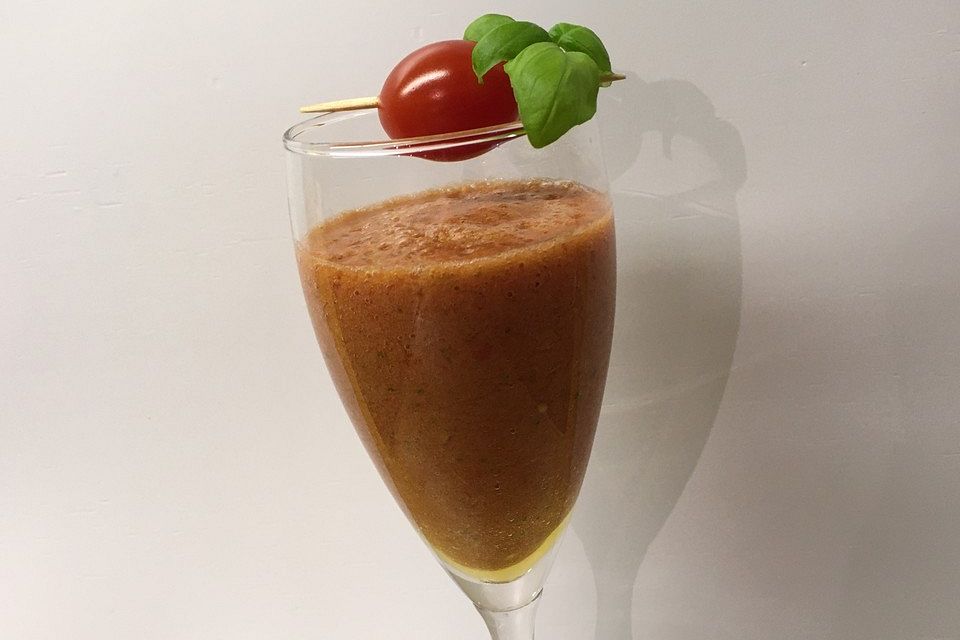 Tomaten-Basilikum-Smoothie