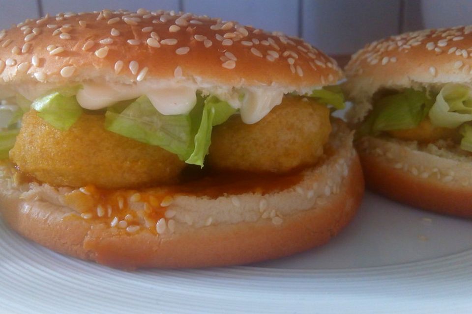 "Auf die schnelle" Chickenburger