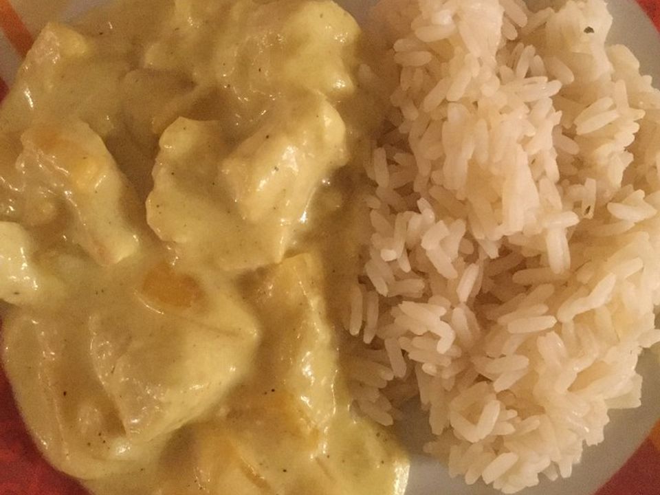 Fruchtiges Hähnchencurry von mum2008| Chefkoch