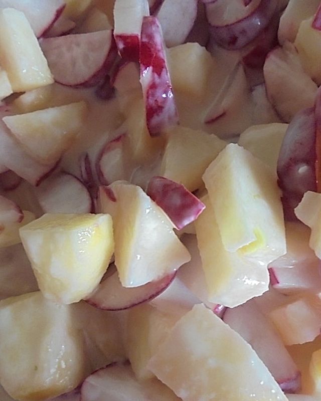 Apfel-Radieschen-Salat