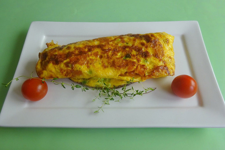 Koreanische 'Egg roll'