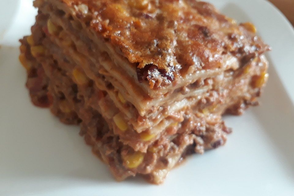 Mexikanische Lasagne