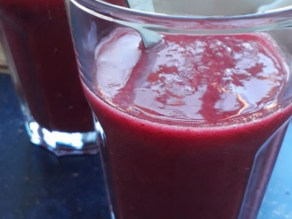 Brombeer-Bananen-Smoothie von ThesaVicky| Chefkoch