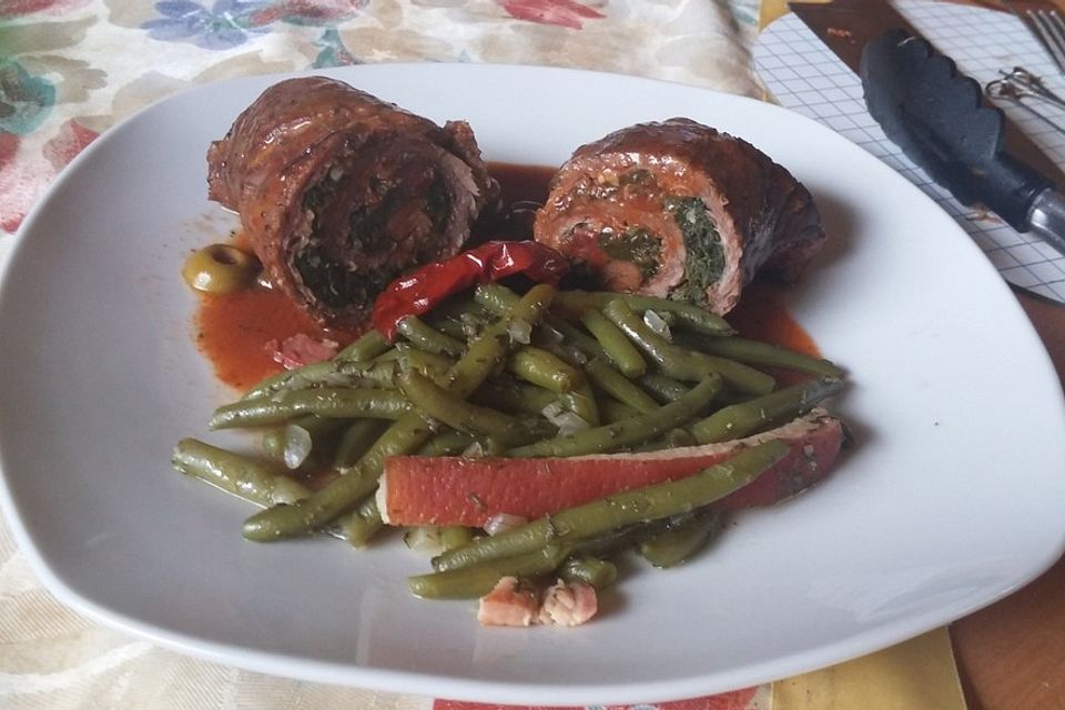 Rinderroulade "Mediterran"