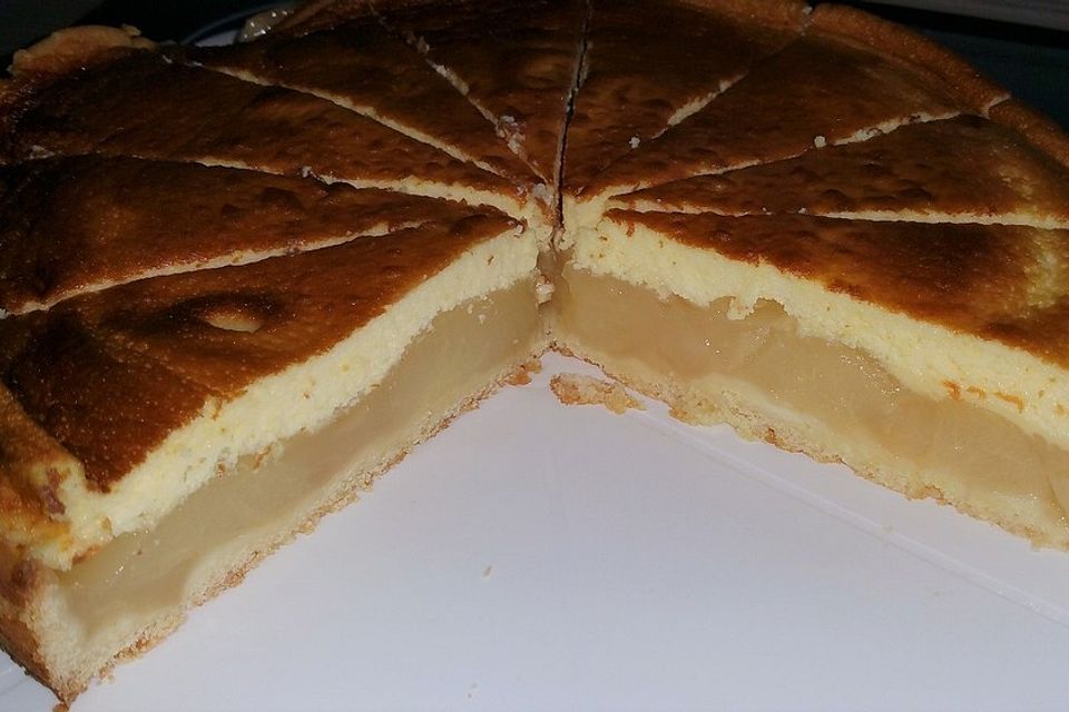 Birnen-Sekt-Kuchen