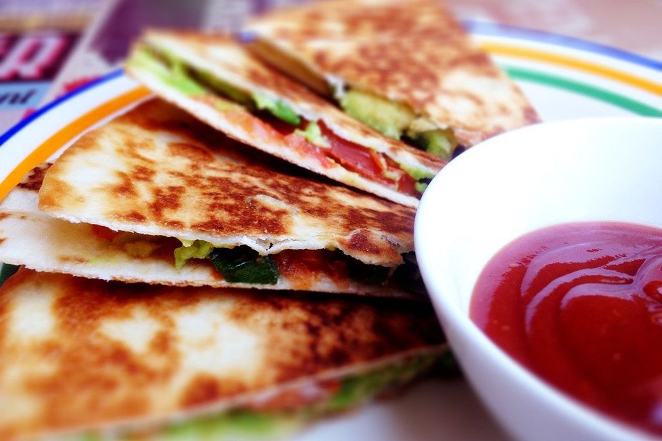 Avocado Quesadillas