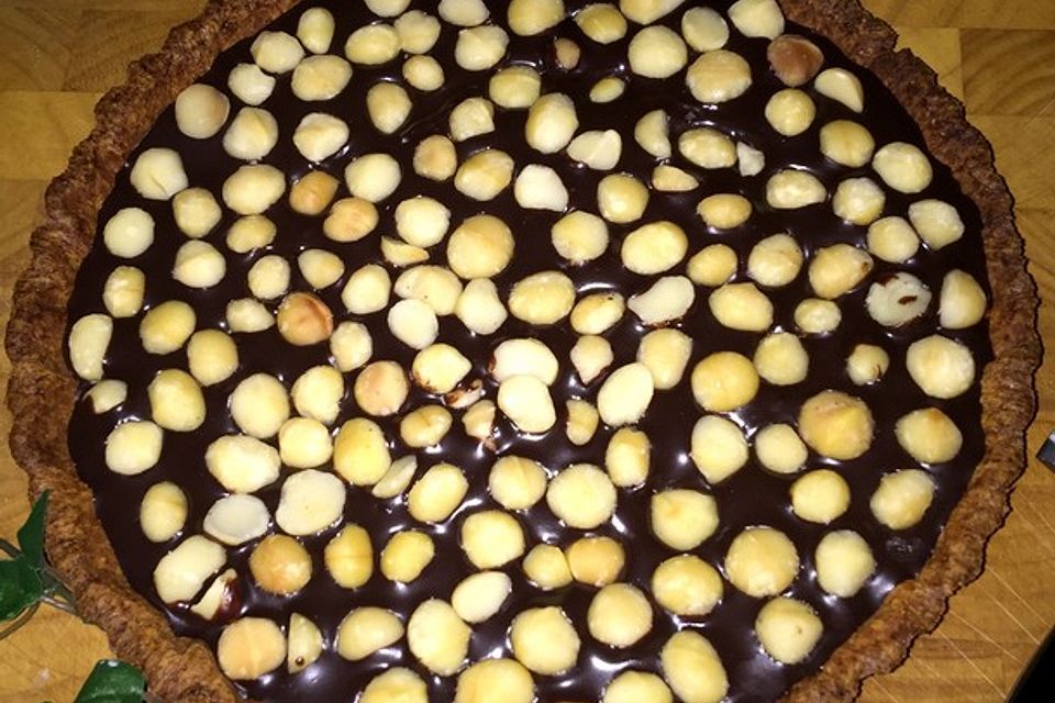 Macadamia-Schoko-Tarte