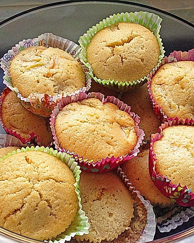 Pfirsich - Maracuja - Muffins