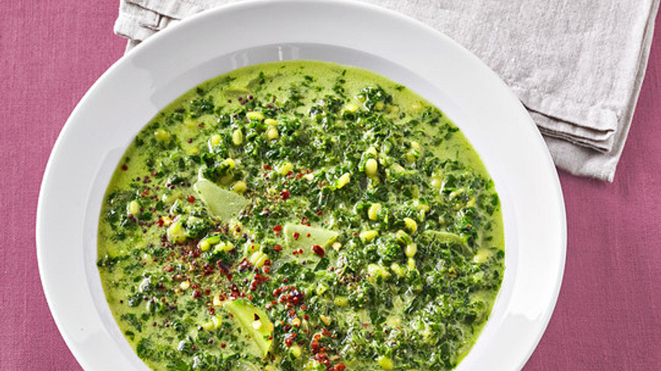 Spinatsuppe