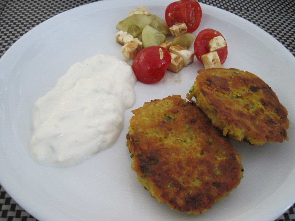 Linsenbratlinge mit Joghurt-Minz-Soße von zoe_mina| Chefkoch