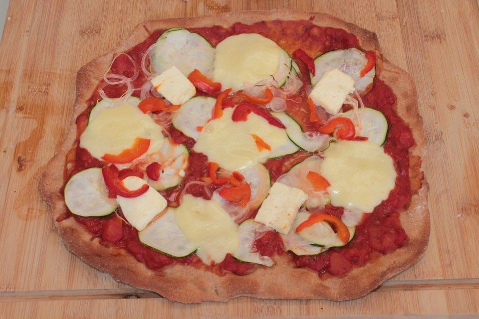 Flammkuchen Pizza-Tomate