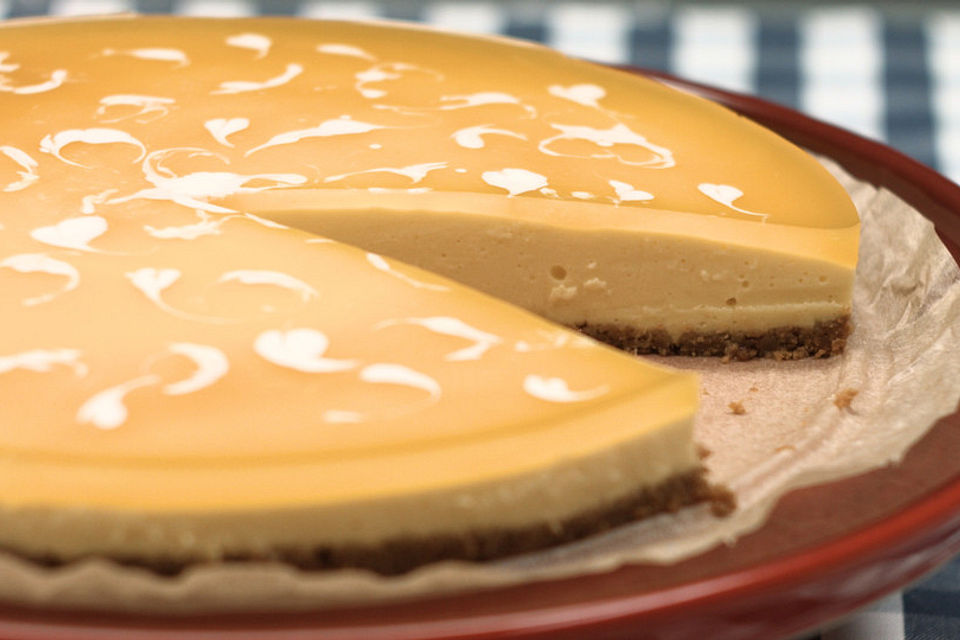 Mango-Cheesecake