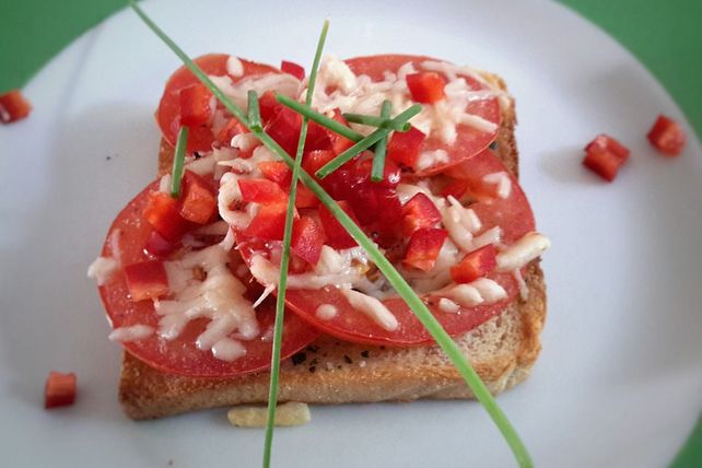 Tomatentoast von alexandradugas| Chefkoch