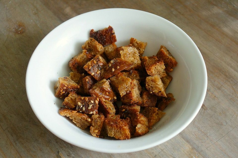 Honig Senf Croutons