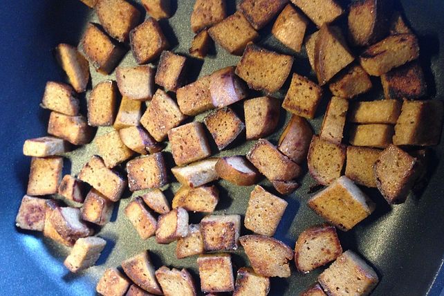 Honig Senf Croutons von Lelmine| Chefkoch