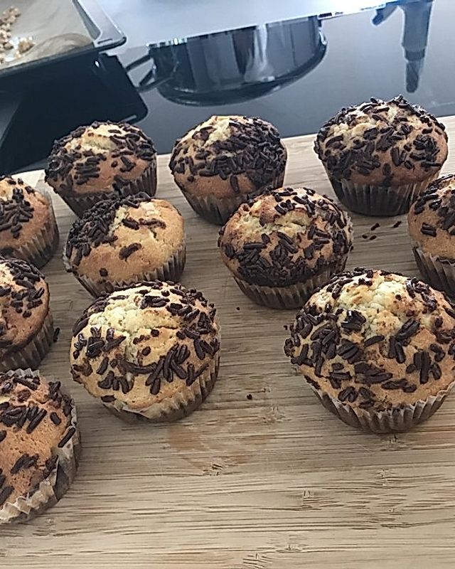 Schokoladen-Marmor-Muffins
