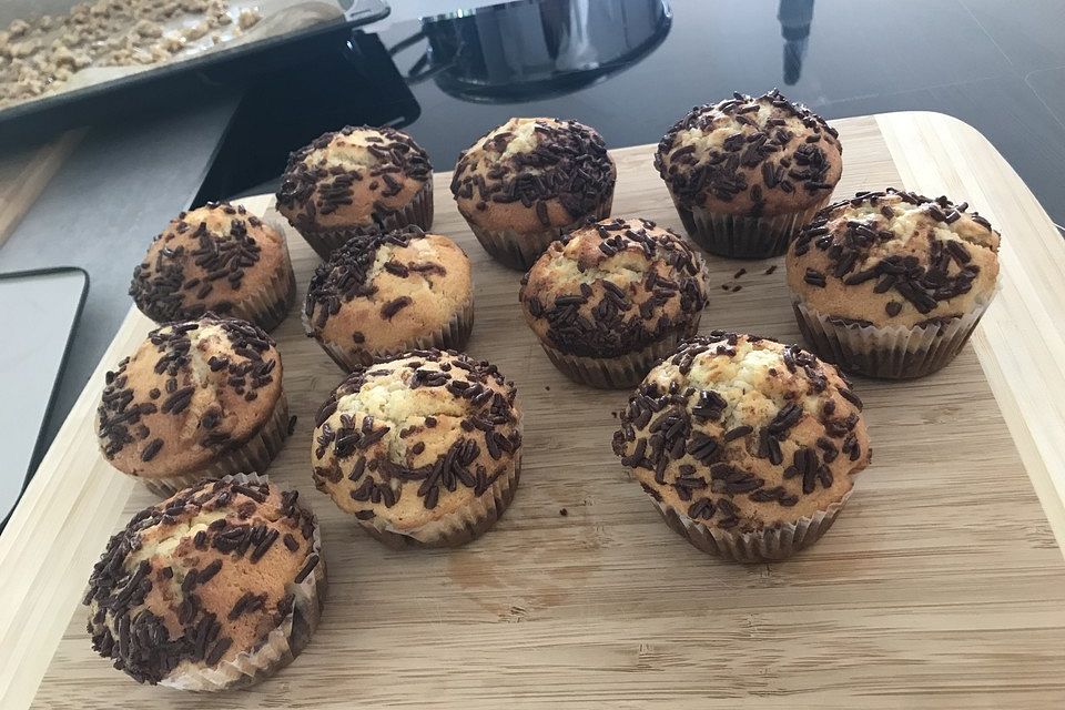 Schokoladen-Marmor-Muffins