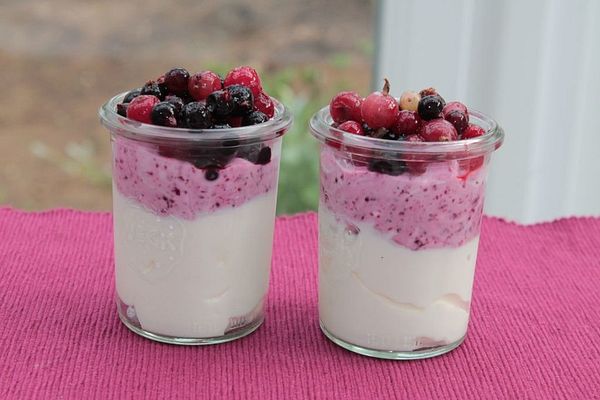 Joghurt-Quark-Creme mit Beeren von patty89 | Chefkoch