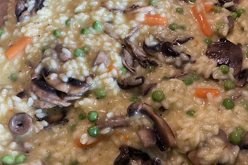 Safran Champignon Risotto Von Sessm Chefkoch