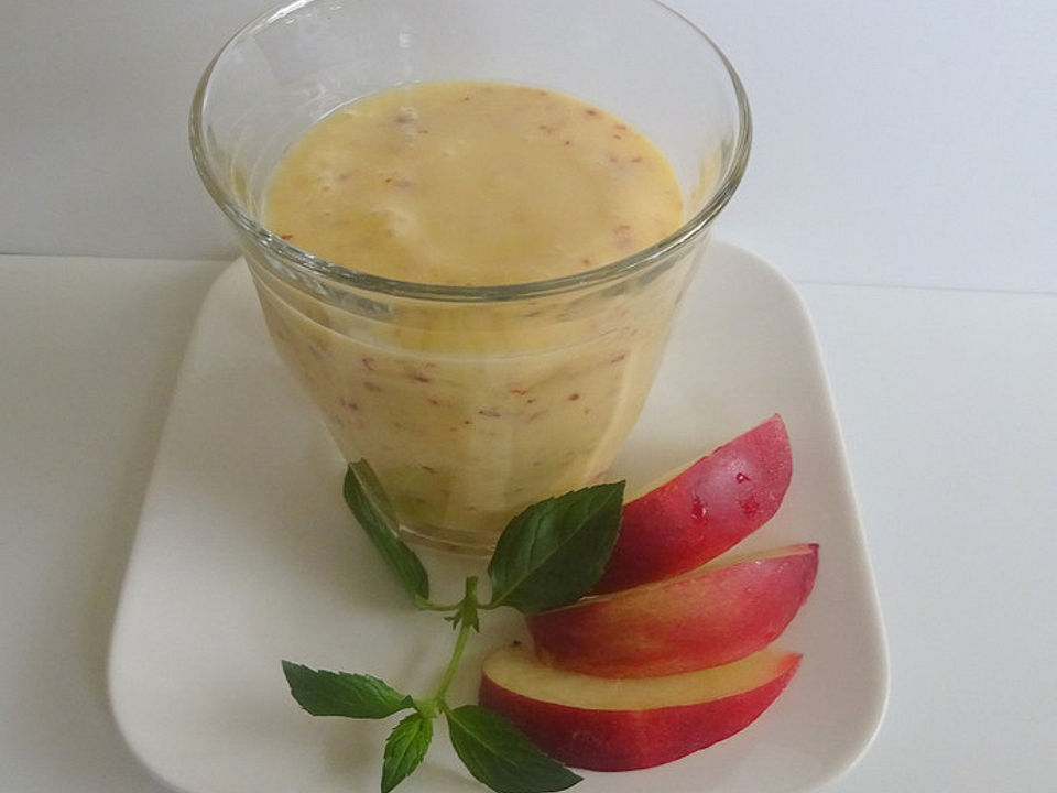 Nektarinen-Kokos-Smoothie von Lightning-mirry| Chefkoch