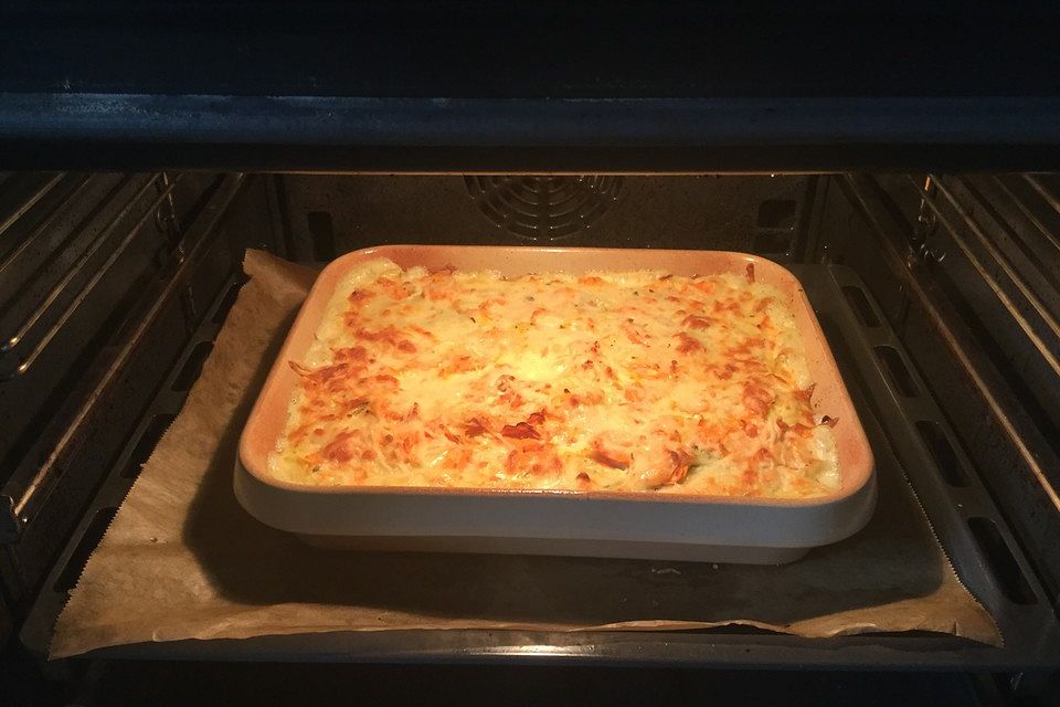 Kartoffel-Möhren-Gratin