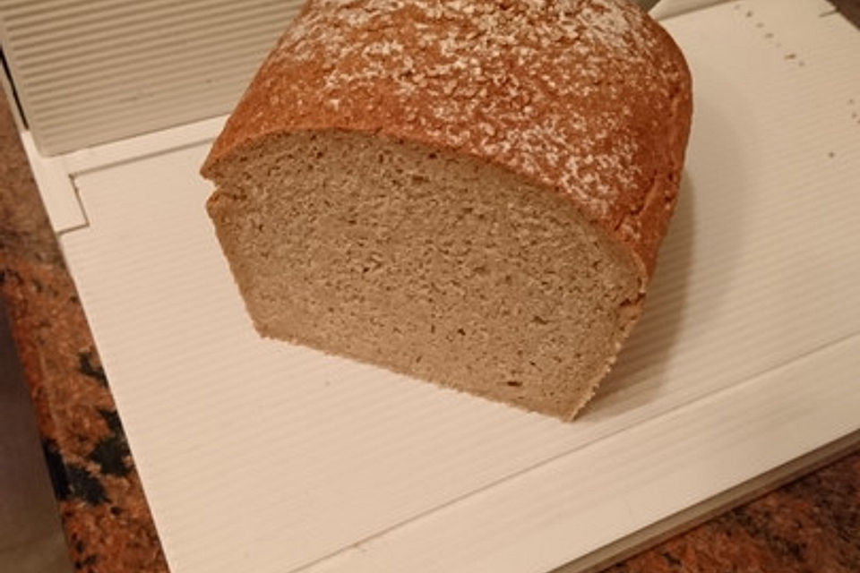 Buchweizen-Dinkel-Vollkornbrot mit Sauerteig