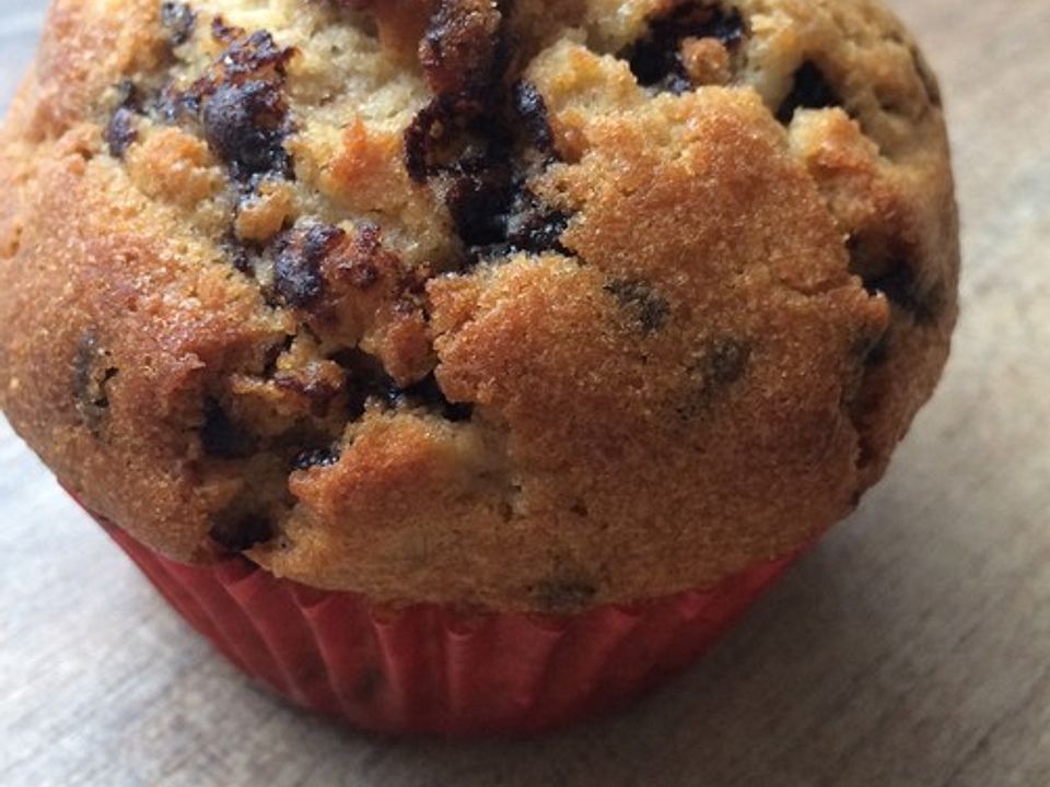 Dinkelmuffins mit Banane und Schokoladenstreuseln von RTL_D| Chefkoch