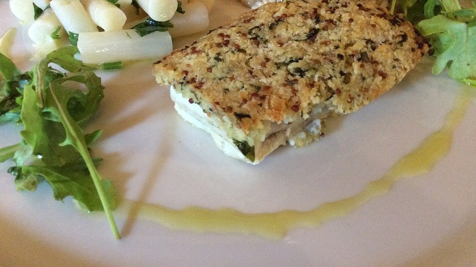 Seelachsfilet unter der Senfkruste à la Fiefhusen von Fiefhusener Seelachsfilet unter der Senfkruste à la Fiefhusen von Fiefhusener