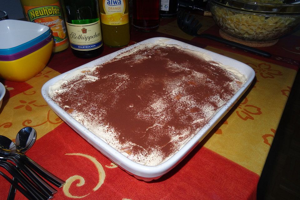 Tiramisu ohne Ei