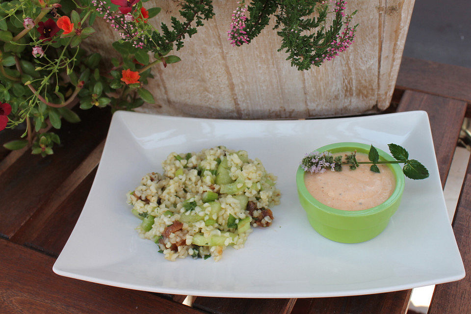 Bulgur-Salat mit Joghurt