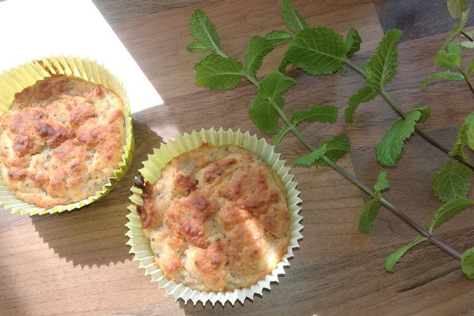 Vegane Zitronen-Chia-Muffins