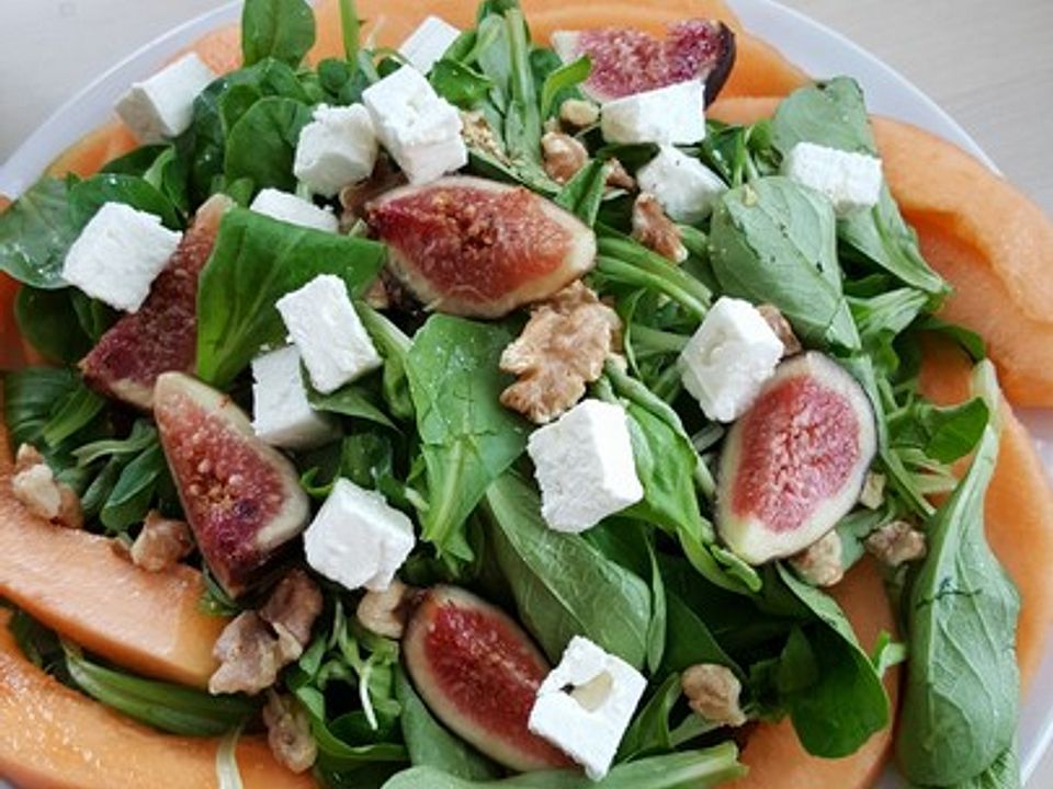 Feigen-Melonen-Salat von Jule2102| Chefkoch