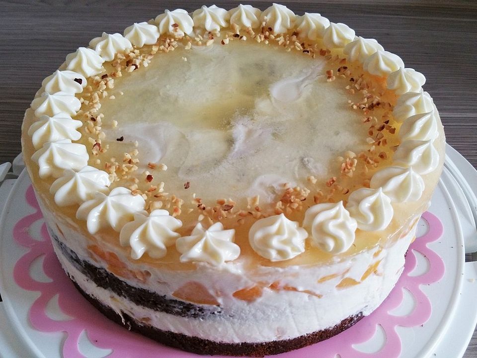 Pfirsich-Joghurt-Torte von _Cherrylein_ | Chefkoch