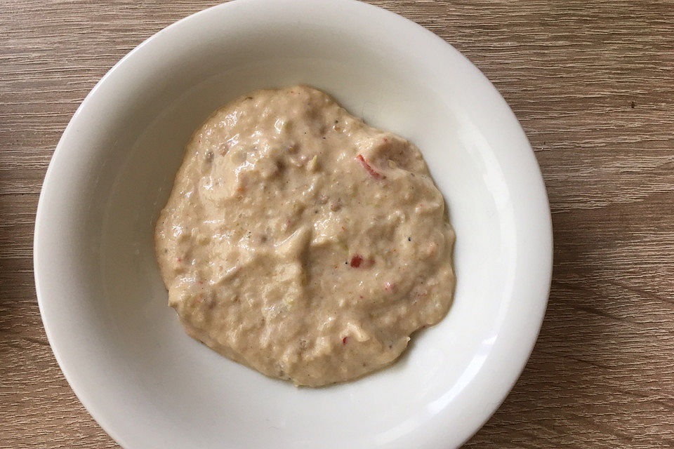 Baba Ghanoush - heller Auberginen-Paprika-Dip