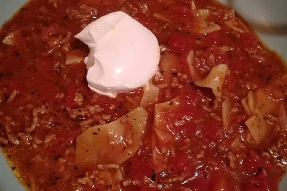 Lasagnesuppe Lasagnesuppe