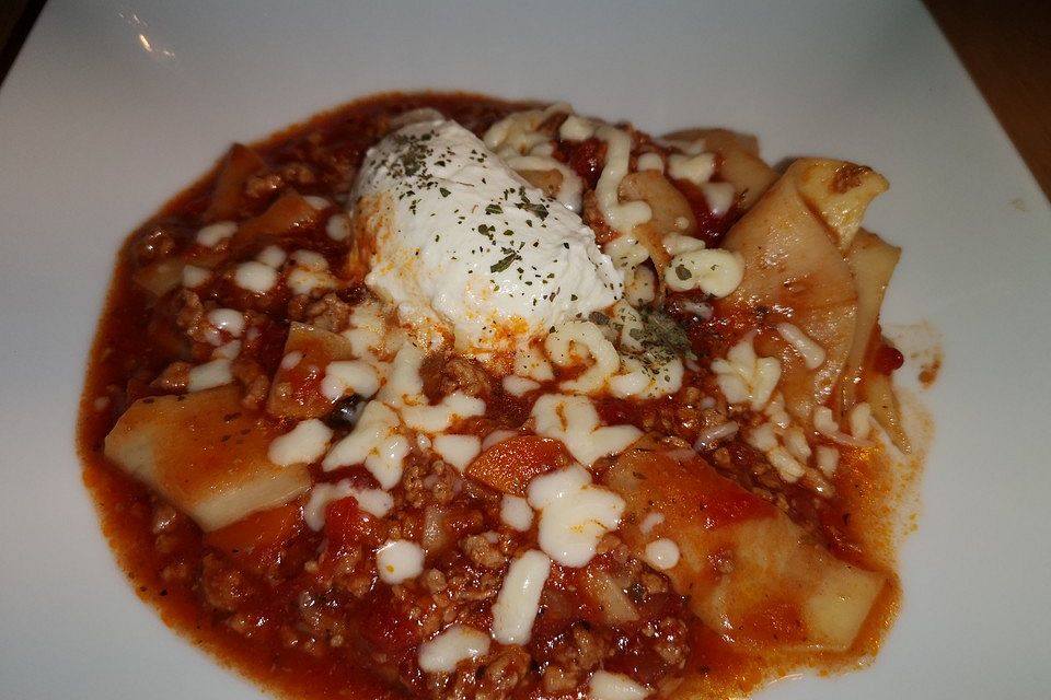 Lasagnesuppe Lasagnesuppe