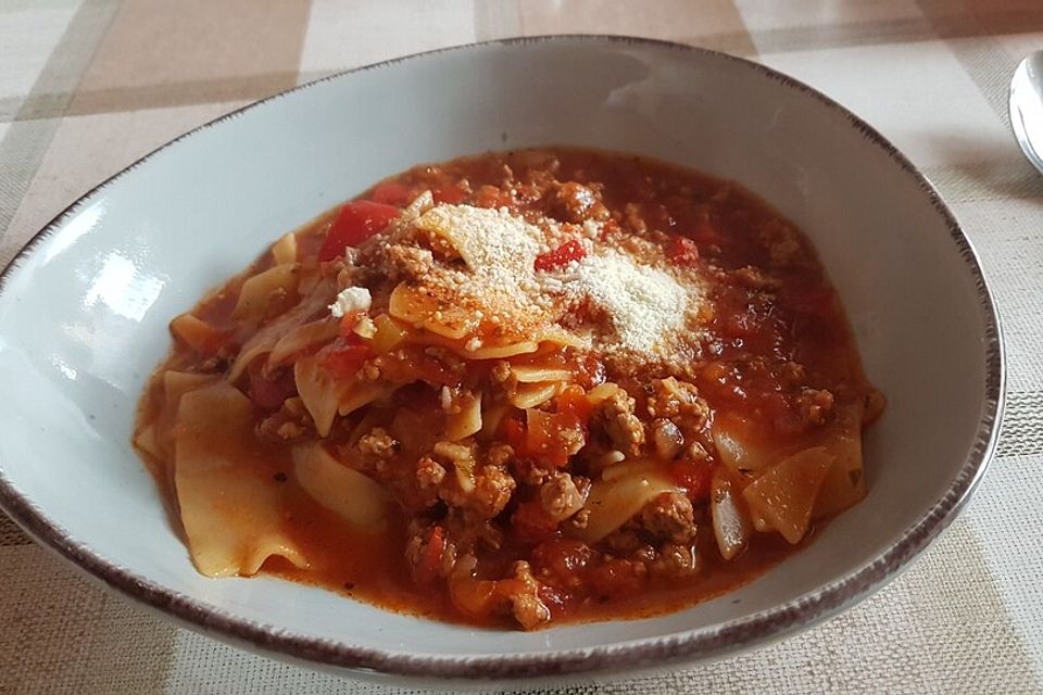 Lasagnesuppe Lasagnesuppe