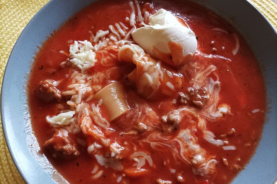 Lasagnesuppe Lasagnesuppe