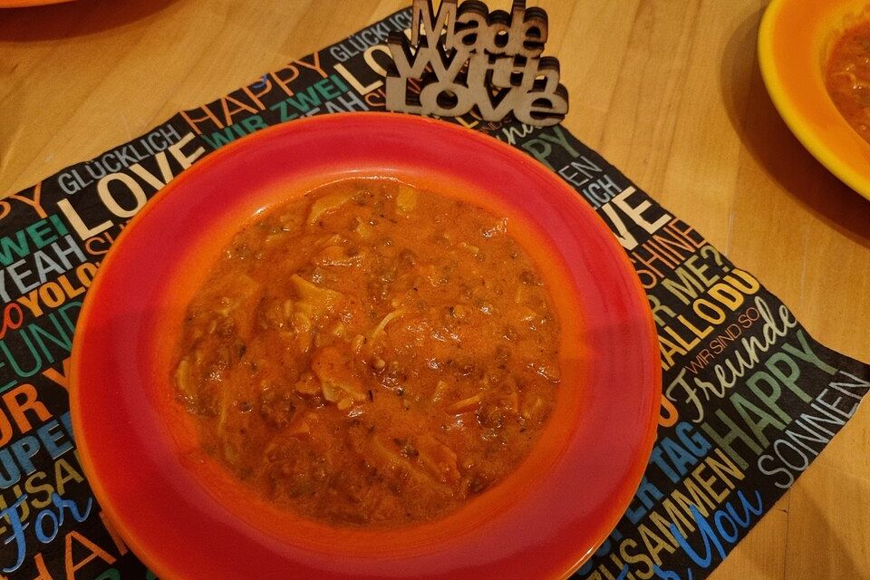 Lasagnesuppe Lasagnesuppe