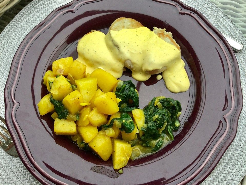 Kartoffelcurry mit Spinat von energybird | Chefkoch